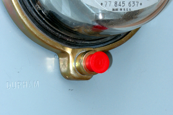 Plastic Weather Caps fit over the barrel lock head to protect the internal components from contamination from weather, moisture or bugs. They also can serve as a color indicator of the status of the meter installation.