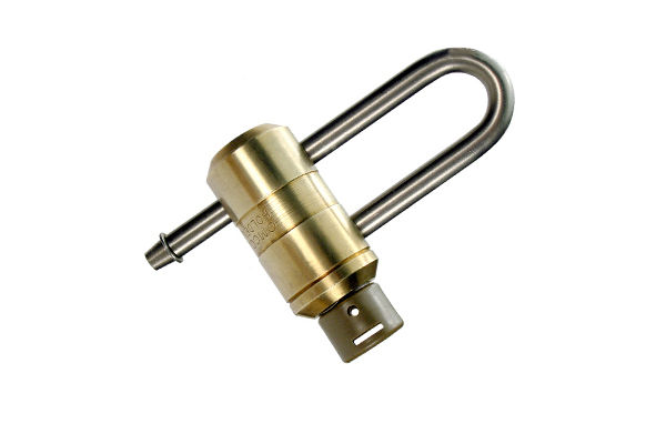 Grip Tight Tools Solid Brass Padlock, 3/4-Inch (2Pack)