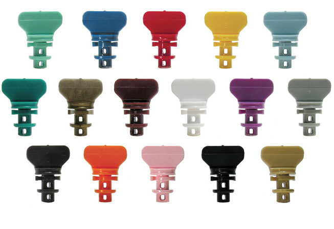 Twist-Tite Wire Seals come in a variety of colors