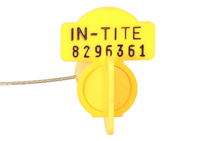 Plastic Tab on the Twist-Tite Body can be heat stamp imprinted for company identification and serial numbering.