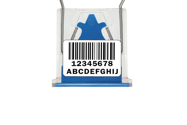 In addition to the standard imprint options, a special bar code option is available.