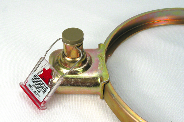 The Metal Sealing Ferrule provides a rugged, tamper resistant sealing provision (Clearseal shown).